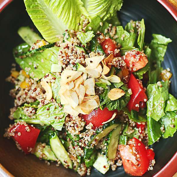 Sauteed Shrimp Salad